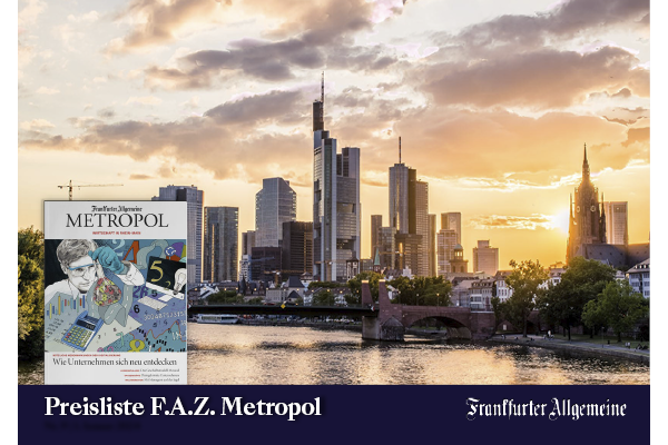 Mediadaten F.A.Z. Metropol